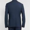 Slim Navy Wool Suit