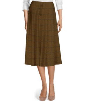 Sepia Color Skirt