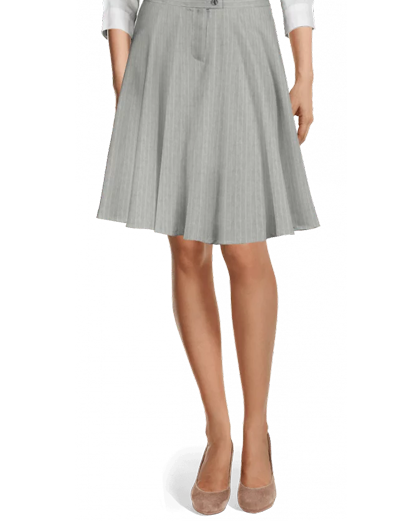 LIght Gray Color Skirt