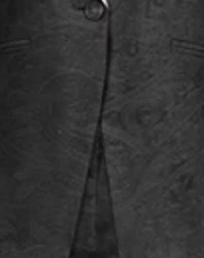 BLack Printed Design Suit