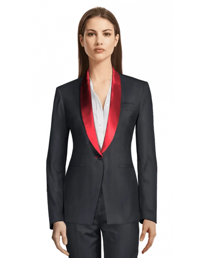 Black Suit With Red Cooler