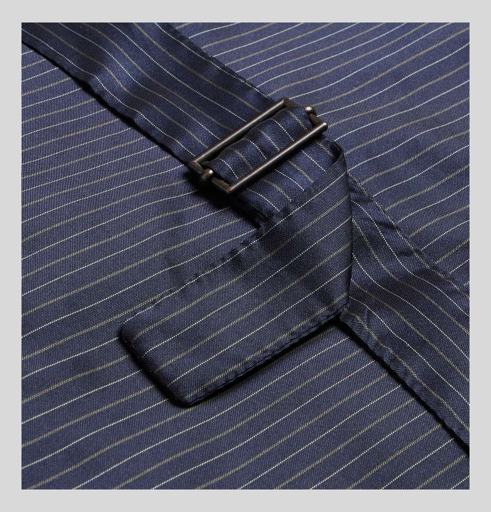 Grey Slim Fit Prince Of Wales Checked Wool Waistcoat