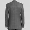 Harry's Grey Double Breasted Prince Of Wales Checked Wool Suit Jacket