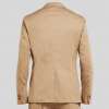 Sand Slim Fit Stretch Cotton Twill Suit Jacket