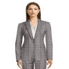 Gray Color Suit With Box Shade