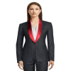 Black Suit With Red Cooler