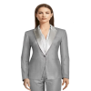 Metallic Gray Suit