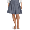 Slate Gray Color Skirt