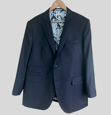 Two Button Blue Jacket
