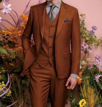 Choclate Brown 3 Piece Suit