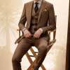 Light Brown 3 Piece Suit