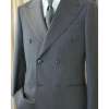 Six Button Semi Grey Suit