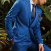 Light Nevy Blue 3 Piece Suit